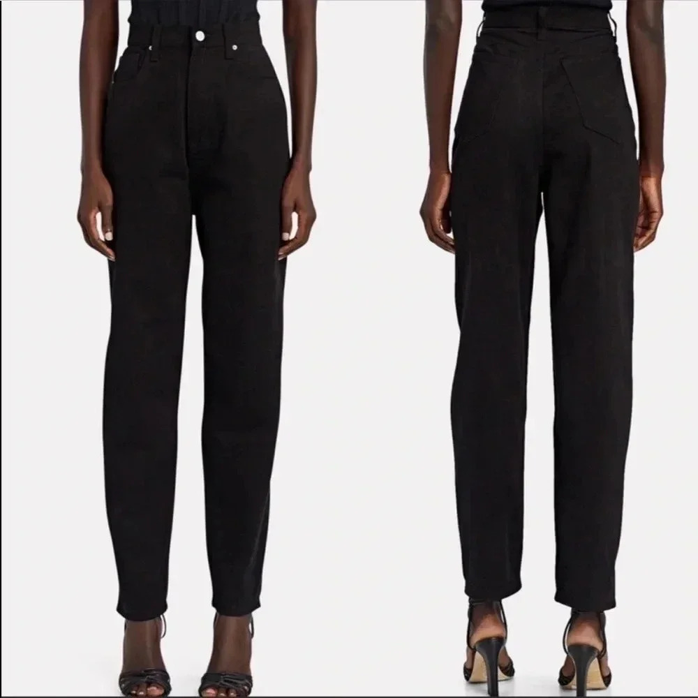 WeWoreWhat Dani boyfriend black denim